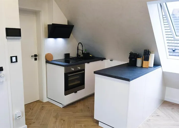 Alfa Studio-apartment 2 Betten Kueche Bad L Smarttv Wifi L Porsche & Bosch L 2 Beds Kitchen Bath Bs21a11